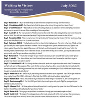 Load image into Gallery viewer, 2025 July Scripture Journaling Prompts - Mailed Copies - Blessed Be Boutique