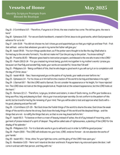 Load image into Gallery viewer, 2025 May Scripture Journaling Prompts Digital Download - Blessed Be Boutique