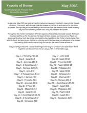 Load image into Gallery viewer, 2025 May Scripture Journaling Prompts Digital Download - Blessed Be Boutique