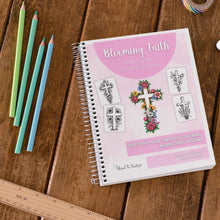Load image into Gallery viewer, Blooming Faith: Floral Crosses Coloring Journal - Blessed Be Boutique