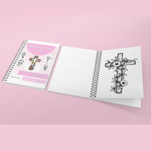 Load image into Gallery viewer, Blooming Faith: Floral Crosses Coloring Journal - Blessed Be Boutique