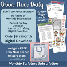 Load image into Gallery viewer, Draw Near Daily Digital Christian Scripture Subscription - Blessed Be Boutique