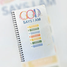 Load image into Gallery viewer, God Says I Am: Embrace Who You Were Created to Be Devotional Journal - Blessed Be Boutique