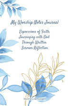 Load image into Gallery viewer, My Worship Notes Journal - Blessed Be Boutique