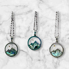 Load image into Gallery viewer, Your Faith Can Move Mountains – Mustard Seed & Abalone Necklace - Blessed Be Boutique