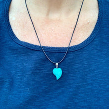 Load image into Gallery viewer, Stone Heart Necklaces - Necklace
