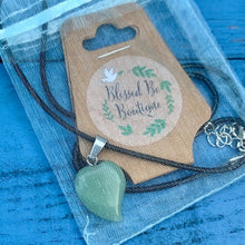 Load image into Gallery viewer, Stone Heart Necklaces - Necklace