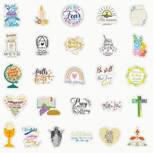 Load image into Gallery viewer, BONUS Christian Sticker Pack Set - Blessed Be Boutique