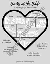 Load image into Gallery viewer, Books of the Bible Tracker - Blessed Be Boutique