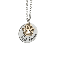 Load image into Gallery viewer, Brad's Deal Paw Best Friend Necklace - Blessed Be Boutique