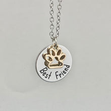 Load image into Gallery viewer, Brad's Deal Paw Best Friend Necklace - Blessed Be Boutique