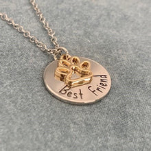 Load image into Gallery viewer, Brad's Deal Paw Best Friend Necklace - Blessed Be Boutique