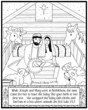 Load image into Gallery viewer, Christmas Story Mural - Blessed Be Boutique