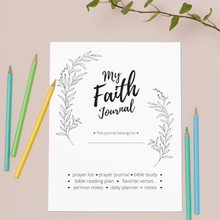 Load image into Gallery viewer, Faith Journal Download - Blessed Be Boutique