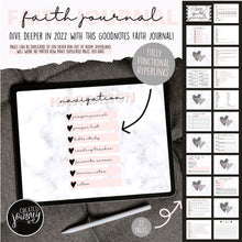Load image into Gallery viewer, FREE 2022 Faith Journal Download - Blessed Be Boutique