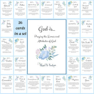 God Is... Names of God Card Set - Blessed Be Boutique