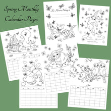 Load image into Gallery viewer, Hello Spring Coloring Planner - Blessed Be Boutique