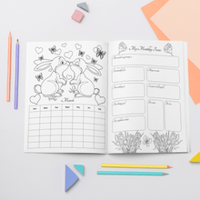 Load image into Gallery viewer, Hello Spring Coloring Planner - Blessed Be Boutique