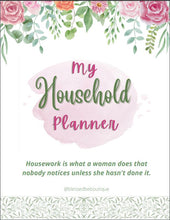 Load image into Gallery viewer, My Household Planner - Blessed Be Boutique