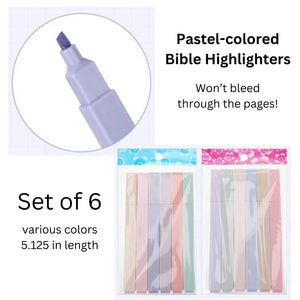 Pastel Highlighters for Bibles - Blessed Be Boutique
