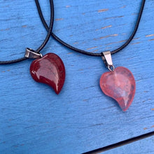 Load image into Gallery viewer, Stone Heart Necklaces - Blessed Be Boutique