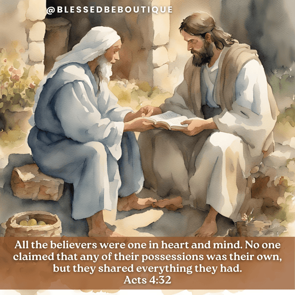 All the Believers Were one in Heart and Mind