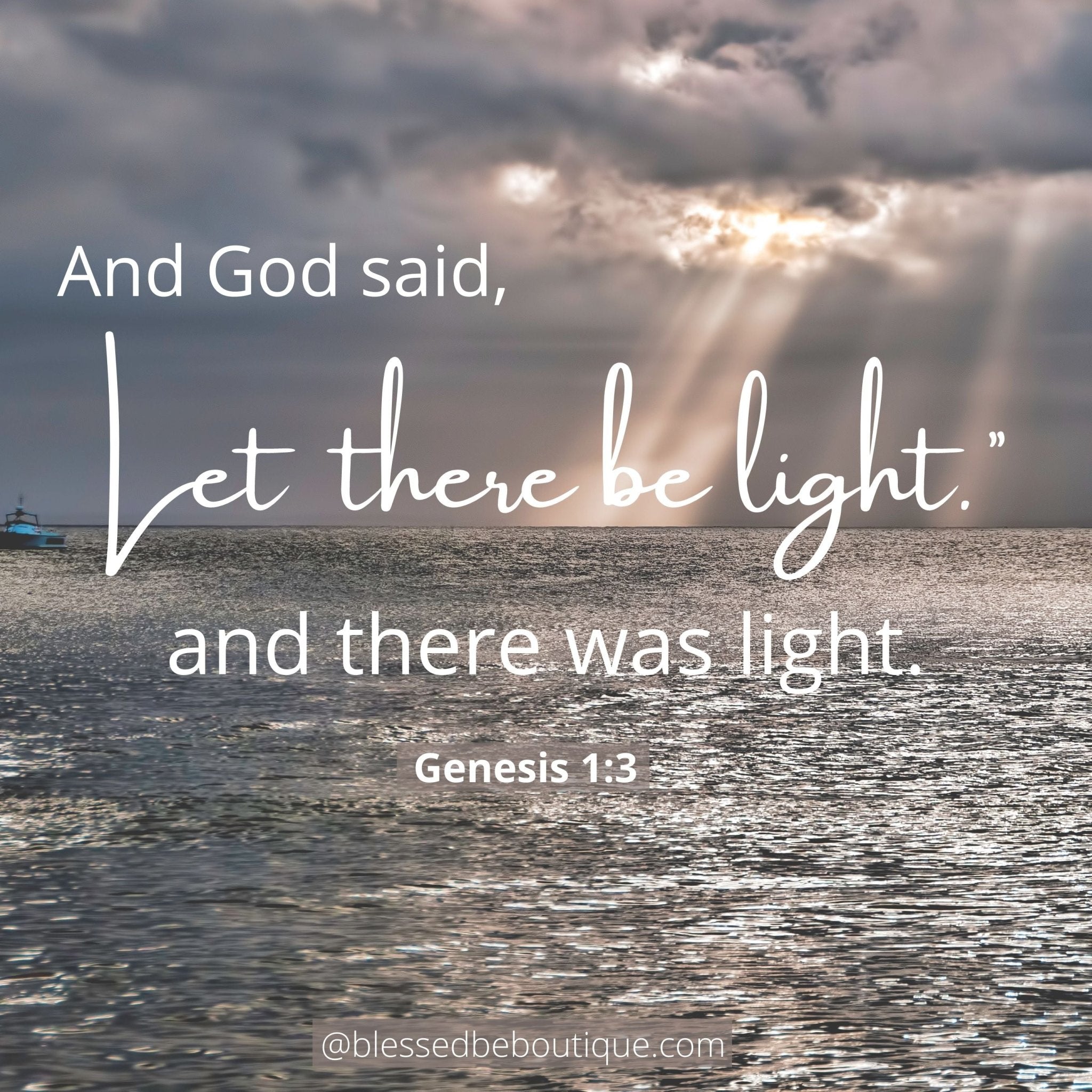 Let There Be Light Jesus