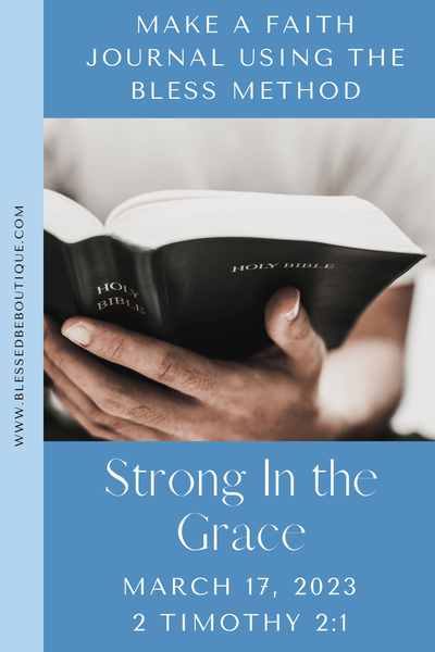 Be Strong in Grace