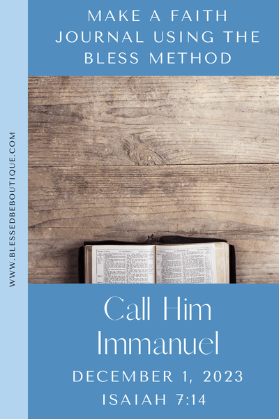 Call Him Immanuel