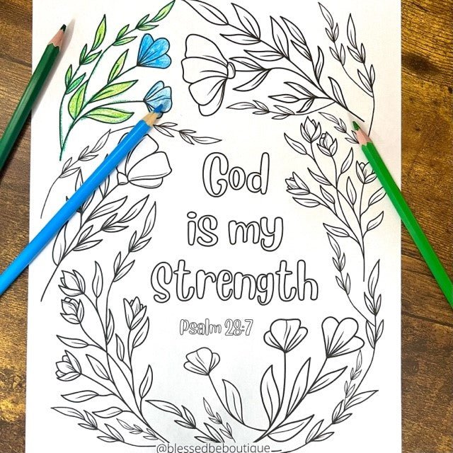 Color Your Faith – Blessed Be Boutique