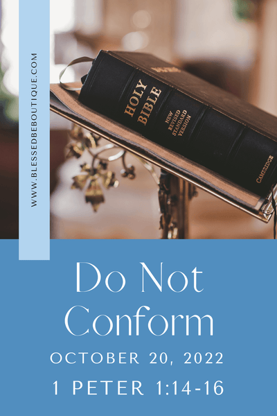 Do Not Conform