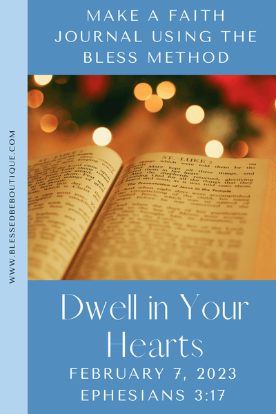 Dwell in Your Hearts