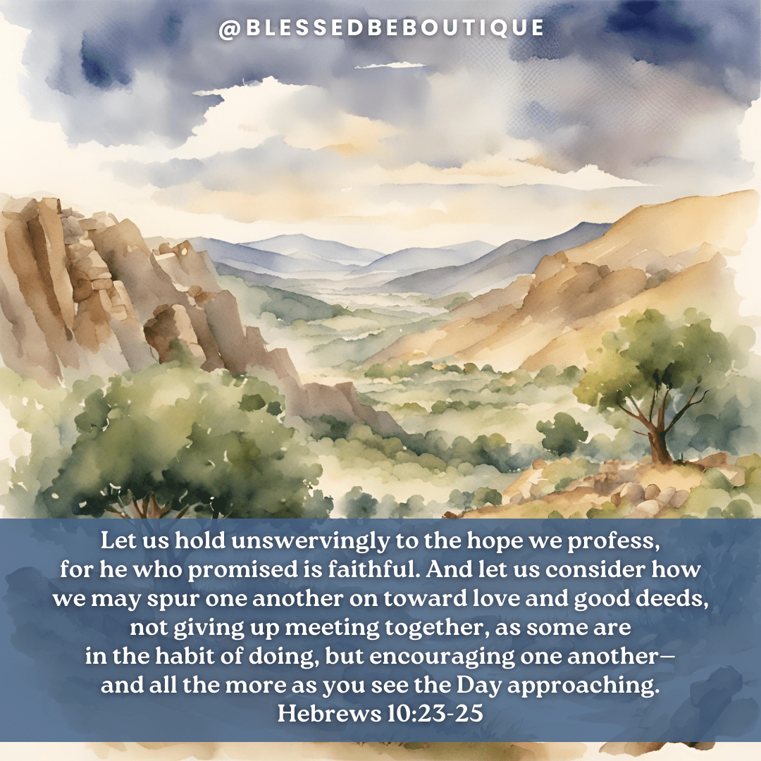 For He Who Promised is Faithful – Blessed Be Boutique