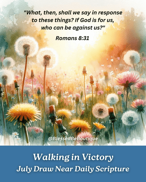 If God is for us, who can be against us?