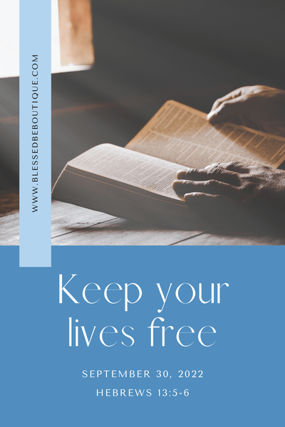 Keep Your Lives Free