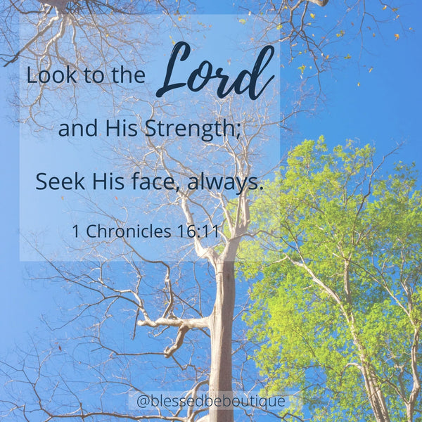 Look to the Lord and His Strength