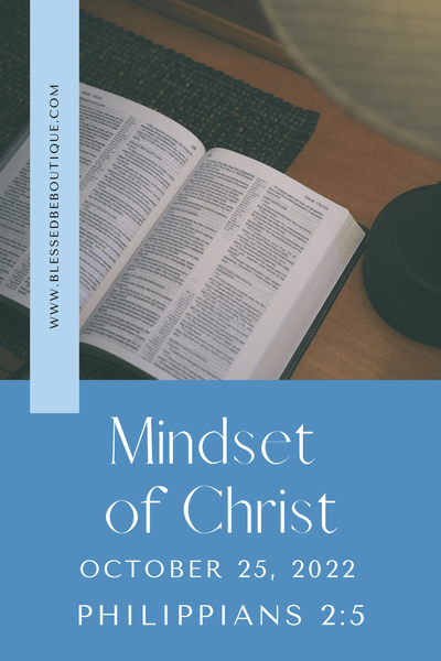 Mindset of Christ