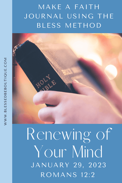 Renewing of the Mind