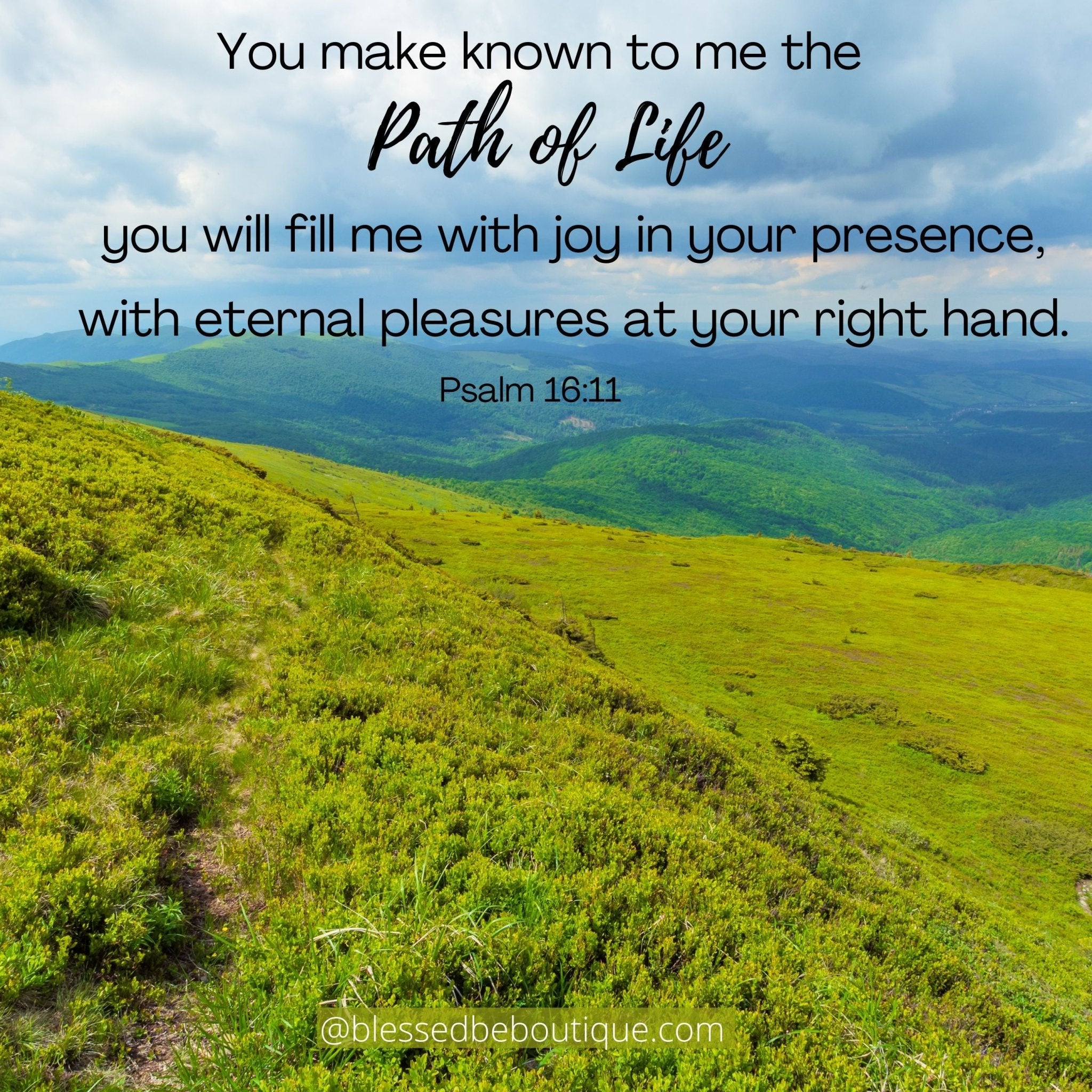 Paths Of Life Bible Verse
