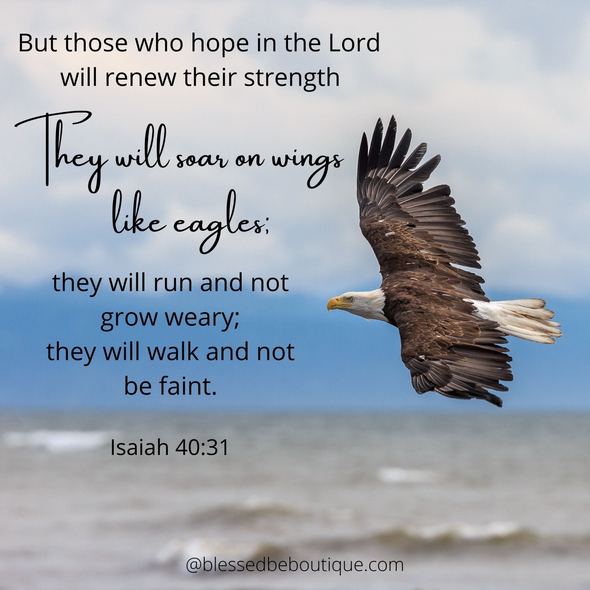 They Will Soar on Wings Like Eagles – Blessed Be Boutique