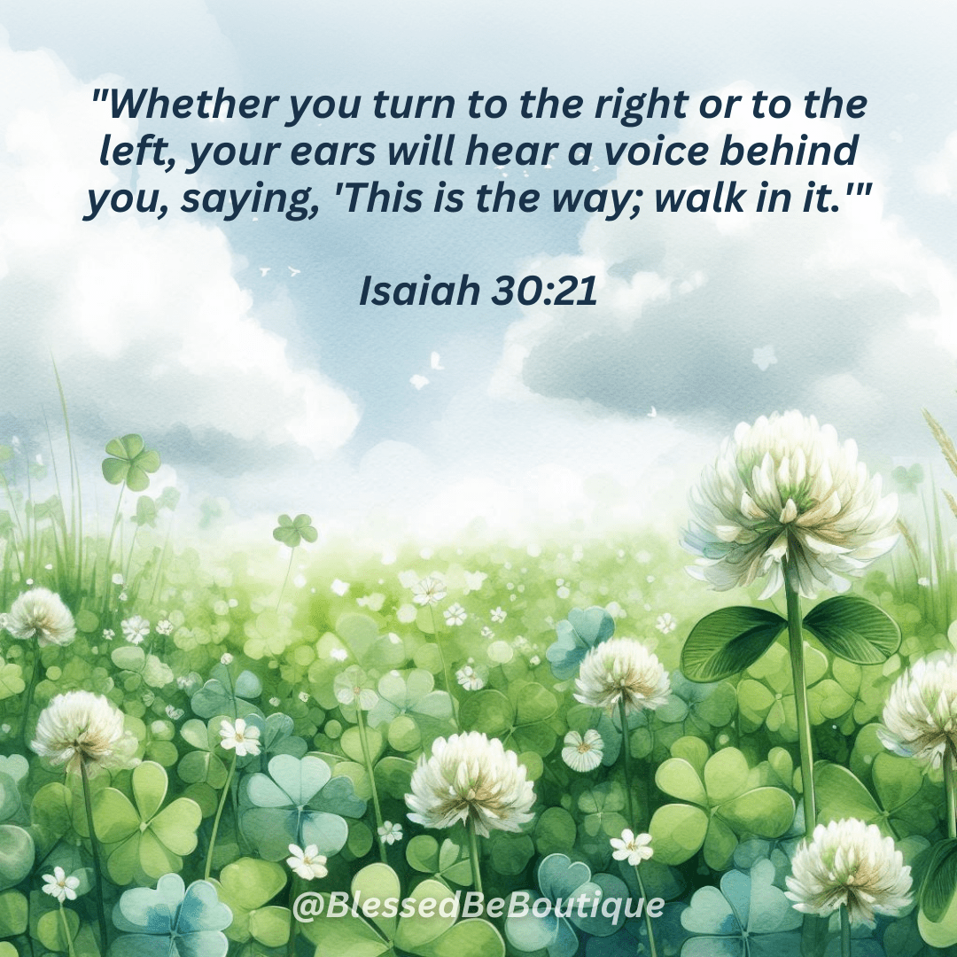 “This is the way; walk in it.” ~Isaiah 30:21 – Blessed Be Boutique