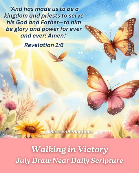 "to Him be glory and power for ever and ever! Amen.” ~Revelation 1:6