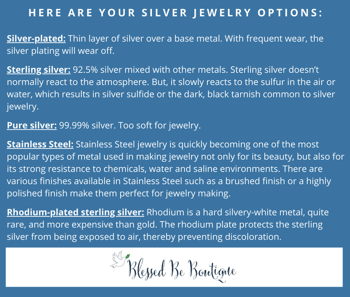 What is the Best Silver to Use for Jewelry?