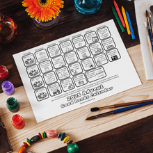 Load image into Gallery viewer, 2025 Advent Good Deeds Calendar Digital Download - Blessed Be Boutique