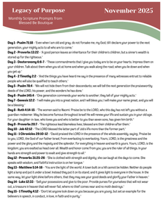2025 November Scripture Journaling Prompts - Mailed Copies - Blessed Be Boutique