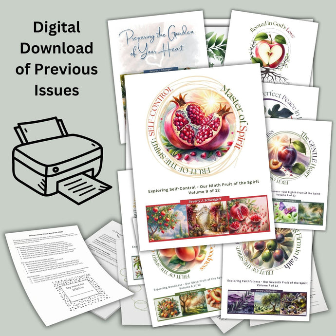 2025 Previous Fruit of Faith Creative Blessings Club Digital Downloads - Blessed Be Boutique