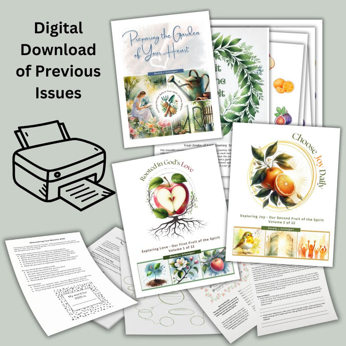 2025 Previous Fruit of Faith Creative Blessings Club Digital Downloads - Blessed Be Boutique