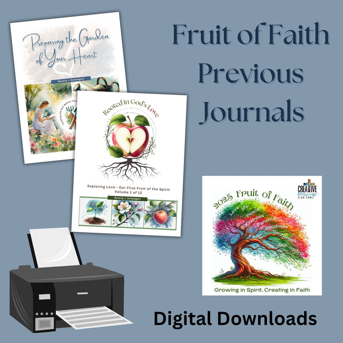 2025 Previous Fruit of Faith Creative Blessings Club Digital Downloads - Blessed Be Boutique