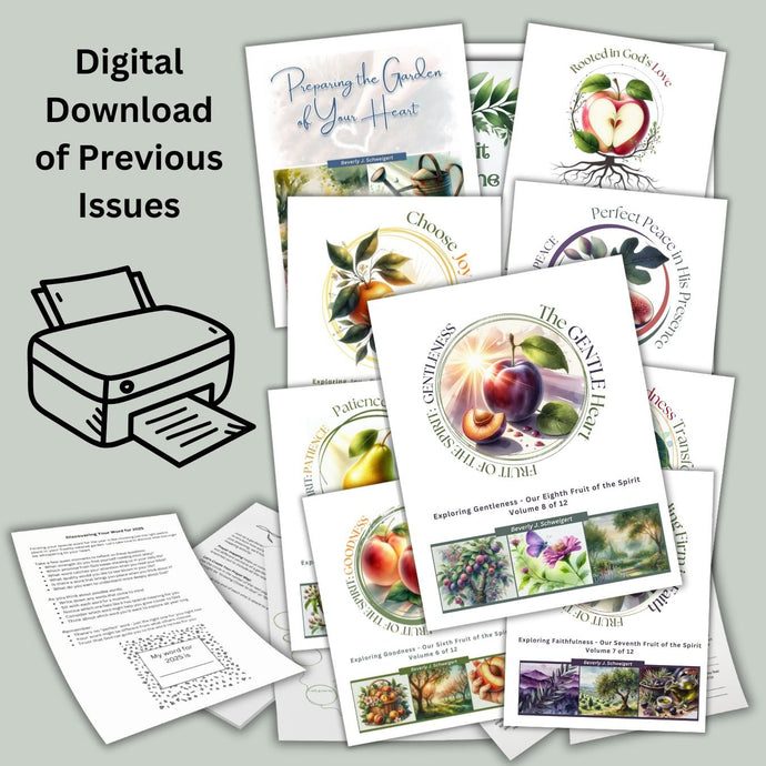 2025 Previous Fruit of Faith Creative Blessings Club Digital Downloads - Blessed Be Boutique