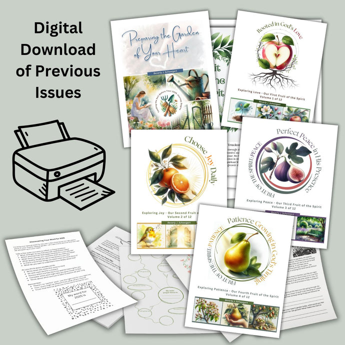 2025 Previous Fruit of Faith Creative Blessings Club Digital Downloads - Blessed Be Boutique